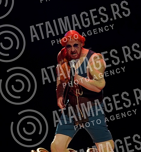 The premiere of the play