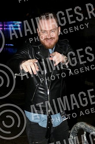 Performance of Sladja Allegro (Sladjana Dragas) held on raft Kartel.Nastup Sladje Allegro na splavu Kartel.