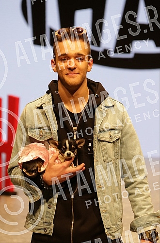 Fashion show of clothes for pets by Irena Atanaskovic.Modna revija odece za kucne ljubimce by Irena Atanaskovic.