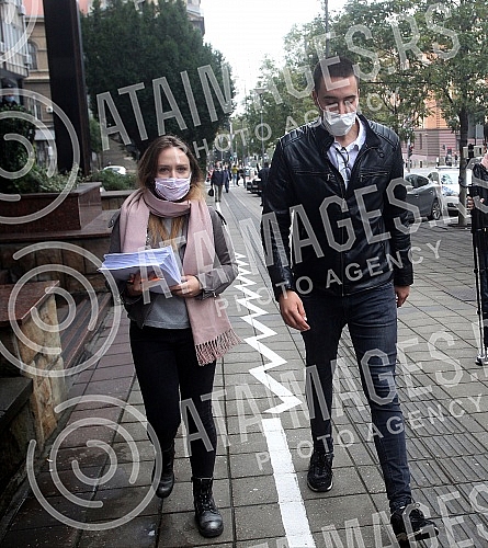 Representatives of the student initiative 