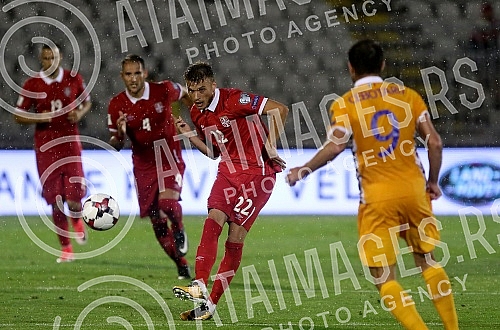 The match between the national teams of Serbia and Moldova within the qualifications for the World Cup in Russia 2018.Utakmica izmedju reprezentacija Srbije i Moldavije u okviru kvalifikacija za Svetsko prvenstvo u Rusiji 2018.