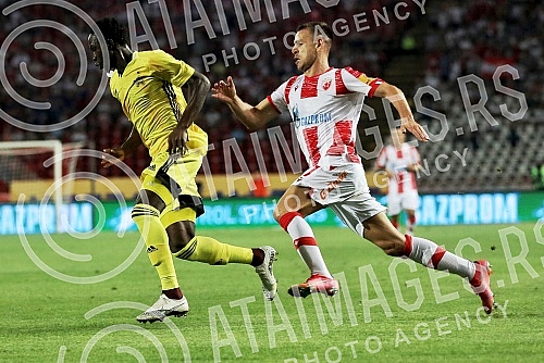 The first match of the third round of qualifications for the Champions League between FC Red Star and FC Seriff was played at the Rajko Mitic Stadium.Prva utakmica treceg kola kvalifikacija za Ligu sampiona izmedju FK Crvene zvezde i FK Serifa odig