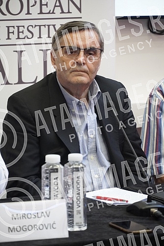 The first press conference on the occasion of the 29th edition of the Palic European Film Festival was held in the mts Hall.Prva konferencija za medije povodom 29. izdanja Festivala evropskog filma Palic odrzana je u mts Dvorani