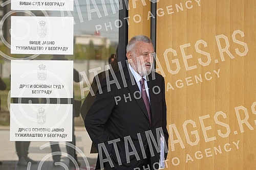 Branislav Tapuskovic, a lawyer for the arrested former deputy head of the Service for the Fight against Organized Crime, Goran Papic, is leaving the Higher Public Prosecutor's Office after hearing Minister Nebojsa Stefanovic.
Branislav Tapuskovic, a Branislav Tapuskovic, a lawyer for the arrested former deputy head of the Service for the Fight against Organized Crime, Goran Papic, is leaving the Higher Public Prosecutor's Office after hearing Minister Nebojsa Stefanovic.
Branislav Tapuskovic, a