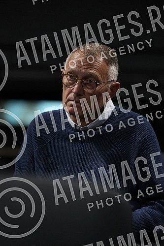 A literary event organized by the publishing house Cigoja, dedicated to the publication of the translation of the book 