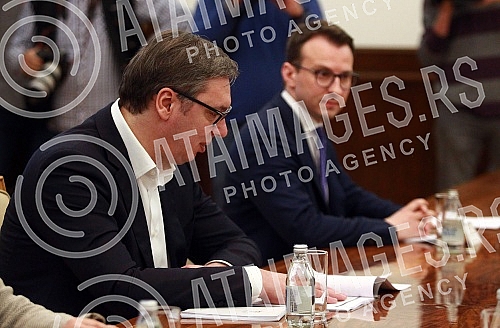 The President of the Republic of Serbia, Aleksandar Vucic, met with the Special Representative of the Secretary-General in Kosovo and Head of the United Nations Interim Administration Mission in Kosovo (UNMIK), Caroline ZiadehPredsednik Republike S