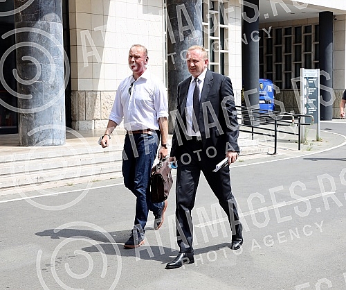 The president of the Freedom and Justice Party, Dragan Djilas, gave a statement to the First Basic Public Prosecutor's Office regarding the charges he filed against Serbian President Aleksandar Vucic and Finance Minister Sinisa Mali for The president of the Freedom and Justice Party, Dragan Djilas, gave a statement to the First Basic Public Prosecutor's Office regarding the charges he filed against Serbian President Aleksandar Vucic and Finance Minister Sinisa Mali for