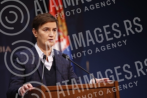 The Prime Minister of Serbia, Ana Brnabic, held an extraordinary press conference and expressed her gratitude to the citizens of Serbia who showed tolerance and understood the calls of the state, and said that she was proud that the day passed withou