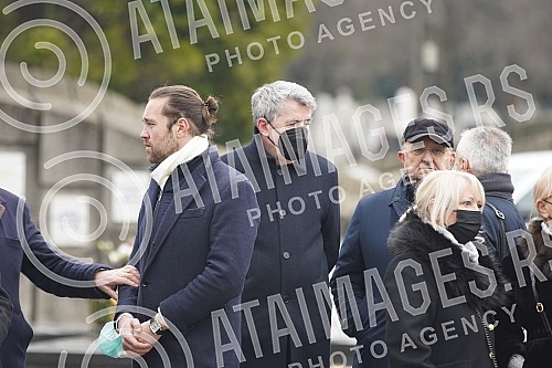 A memorial service on the occasion of the 40th day since the death of Milutin Mrkonjic was held at the New Cemetery.Pomen povodom 40 dana od smrti Milutina Mrkonjica odrzan je na Novom groblju.