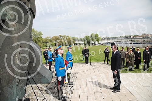 A state ceremony dedicated to the National Day of Remembrance of the Republic of Serbia for the victims of the Holocaust, genocide and other victims of fascism was held on the Coast of Jasenovac Victims.
Drzavna ceremonija posvecena obelezavanju nac A state ceremony dedicated to the National Day of Remembrance of the Republic of Serbia for the victims of the Holocaust, genocide and other victims of fascism was held on the Coast of Jasenovac Victims.
Drzavna ceremonija posvecena obelezavanju nac