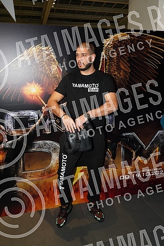 Reality show participants David and Dejan Dragojevic came to the preview of the new DC Comics movie Black Adam at the CineStar cinema in Ada Mall. Reality show participants David and Dejan Dragojevic came to the preview of the new DC Comics movie Black Adam at the CineStar cinema in Ada Mall.