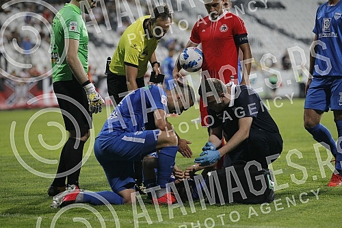 In the first match of the barrage to fill the Linglong Tire of the Serbian Super League, New Belgrade's IMT competed with the team from Novi Pazar at the FC Cukaricki stadium.Novobeogradski IMT je u prvom mecu baraza za popunu Linglong Tire Super l