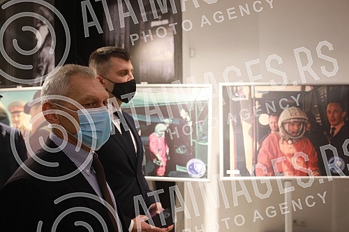 The promotion of the jubilee philatelic series on the occasion of the 60th anniversary of Yuri Gagarin's flight into space was held at the PTT Museum, and the exhibition 