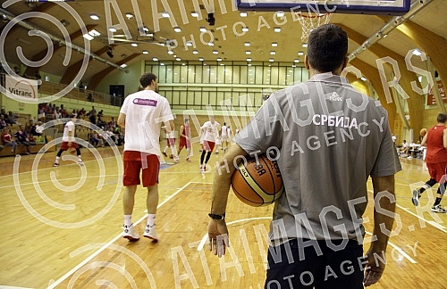 Prijeteljska utakmica muskih seniorskih kosarkaskih reprezentacija Srbije i Madjarske u sklopu priprema za Evropsko Prvenstvo 2015 (European Championship 2015). Prijeteljska utakmica muskih seniorskih kosarkaskih reprezentacija Srbije i Madjarske u sklopu priprema za Evropsko Prvenstvo 2015 (European Championship 2015).