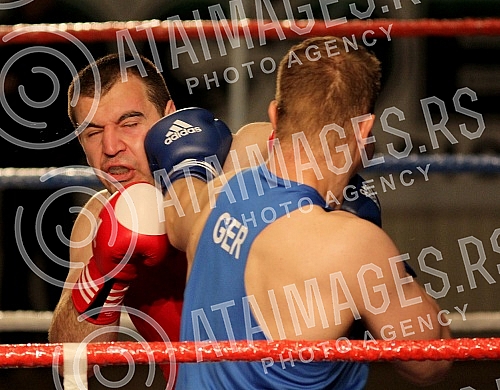 Finale 53. Beogradskog pobednika (Final bout of 53rd Belgrade Winner) u amaterskom - olimpijskom boks odran u Hali Pinki.
