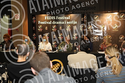 As part of the 11th FEDIS, a panel discussion on regional cooperation in the field of TV series was held at the Belgrade Youth Center.U okviru 11. FEDIS-a  u Domu omladine Beograda odrzana je Tribina o regionalnoj saradnji u oblasti TV serija.