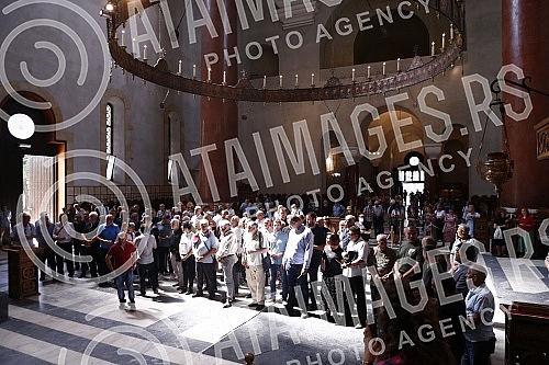 Associations Zavicaj and Coordination organized a memorial service in the Church of St. Mark in Belgrade to all victims of the Croatian action Storm, when around 250,000 Serbs were expelled from Croatia.Udruzenja Zavicaj i Koordinacija organizovali