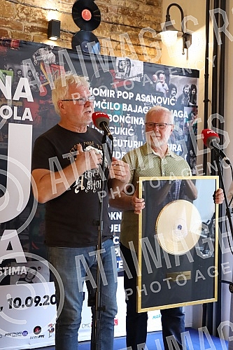 A press conference was held in the RTS Club on the occasion of the great jubilee, more than 50 years of pure rock and roll and the concert of the YU group at the Tasmajdan stadium.U RTS Klubu je odrzana konferencija za medije povodom velikog jubile