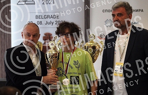 Closing of the first international open chess championship of Serbia 