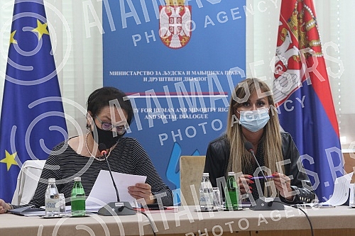 The Ministry of Human and Minority Rights and Social Dialogue, in cooperation with the German Organization for International Cooperation GIZ, organized the second meeting of the Special Working Group for drafting the text of the Draft Strategy for Pr