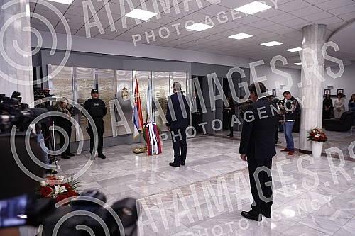 The ceremony marking the 20th year since the establishment of the Security and Information Agency (BIA) and the 123rd year since the establishment of the Department for Confidential Police Affairs was held in the ceremonial hall of the BIA.
Svecanos The ceremony marking the 20th year since the establishment of the Security and Information Agency (BIA) and the 123rd year since the establishment of the Department for Confidential Police Affairs was held in the ceremonial hall of the BIA.
Svecanos