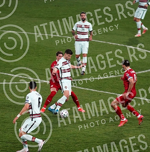 The match of the second round of Group A qualification for the 2022 World Cup between the football national teams of Serbia and Portugal was played at the Rajko Mitic Stadium.Utakmica drugog kola grupe A kvalifikacija za Svetsko prvenstvo 2022. god