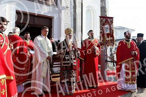 Due to the prayer support of the Serbian Orthodox Church in Montenegro, the Bishops' Office of Zemun-New Belgrade organized a holy liturgy and prayer procession.Radi molitvene podrske SPC u Crnoj Gori, Arhijerejsko namesnistvo zemunsko-novobeogradsk