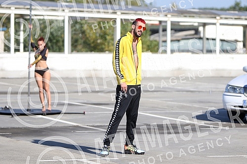 Recording of music spot by Nemanja Djeric - Djekson.Nemanja Djeric - Djekson snima novi muzicki spot.