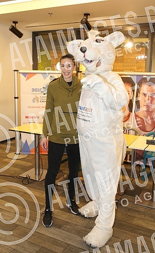 Press conference before the European Championship in the hall - Kombank arena.Pres konferencija pred Evropsko prvenstvo u dvorani - Kombank areni. 