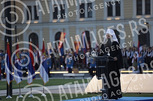 The central manifestation on the occasion of the Day of Serbian Unity, Freedom and the National Flag is being held on Savka Square near the monument to Stefan Nemanja.
Centralna manifestacija povodom Dana srpskog jedinstva, slobode i nacionalne zas The central manifestation on the occasion of the Day of Serbian Unity, Freedom and the National Flag is being held on Savka Square near the monument to Stefan Nemanja.
Centralna manifestacija povodom Dana srpskog jedinstva, slobode i nacionalne zas