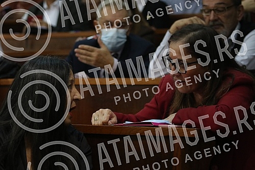 The Assembly of the Serbian Bar Association was held at the Faculty of Law, which did not confirm the recommendation of the Bar Association on the complete suspension of work until the amendment of the opinion of the Supreme Court of Cassation regard