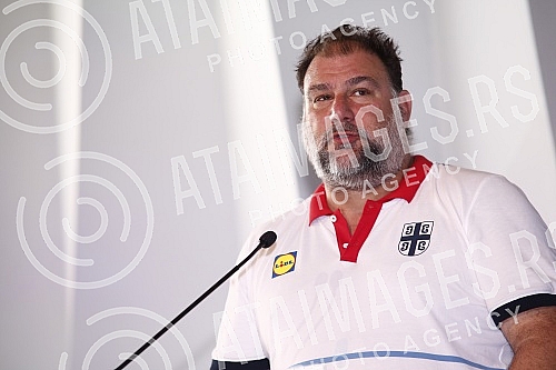 A press conference was held in the Promenade on the occasion of signing and marking the general sponsorship for 2022/2023. year between Lidl Serbia and the Water Polo Association of Serbia.U Promenadi je odrzana konferencija za medije povodom potpi