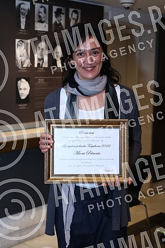 Recognitions of the Association of Professional Ballet Dancers, Choreographers and Ballet Educators of Serbia (PUBS) for 2022 were awarded - the Terpsihora Award and a special commendation.Dodeljena su priznanja Udruzenja profesionalnih baletskih i