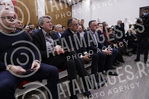 The President of the Socialist Party of Serbia, Ivica Dacic, held a meeting with the leadership of the Belgrade City and Municipal Organizations of the SPS.
Predsednik Socijalisticke partije Srbije Ivica Dacic odrzao je sastanak sa rukovodstvom beog The President of the Socialist Party of Serbia, Ivica Dacic, held a meeting with the leadership of the Belgrade City and Municipal Organizations of the SPS.
Predsednik Socijalisticke partije Srbije Ivica Dacic odrzao je sastanak sa rukovodstvom beog
