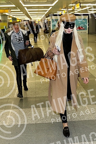 Singer Jelena Karleusa at the 