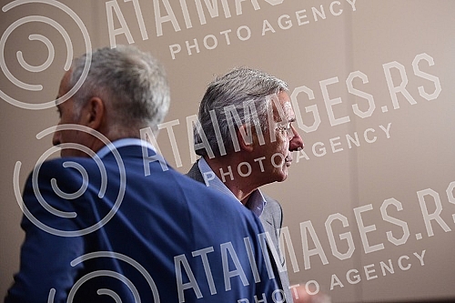 The partnership between the Basketball Association of Serbia and the VODAVODA company was officially presented at the Hyatt Hotel, which thus became the official water of the Association and of all national selections - from the youngest to the senio