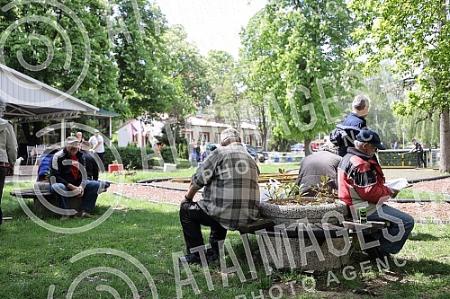 First May - Labor Day at the Belgrade Hippodrome.Prvi maj, praznik rada na beogradskom Hipodromu.