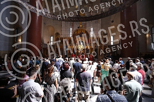 Associations Zavicaj and Coordination organized a memorial service in the Church of St. Mark in Belgrade to all victims of the Croatian action Storm, when around 250,000 Serbs were expelled from Croatia.Udruzenja Zavicaj i Koordinacija organizovali