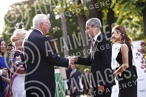 US Ambassador to Serbia Christopher Hill hosted a reception to celebrate the national holiday of the United States, Independence Day.Ambasador SAD u Srbiji Kristofer Hil priredio je prijem povodom proslave nacionalnog praznika Sjedinjenih Americkih