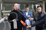 The Belgrade High Court handed down a first-instance verdict to two former police officers accused of revealing official secrets regarding their activities during the visit of then-Serbian Prime Minister Aleksandar Vucic to Potocari in July 2015 when