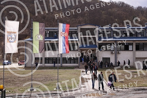 This morning, around 4 o'clock, there was an accident in the Soko mine in Sokobanja.Jutros oko 4 sata doslo je do nesrece u rudniku Soko u Sokobanji.