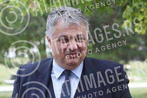 Journalists attended the filming of the new domestic thriller series 