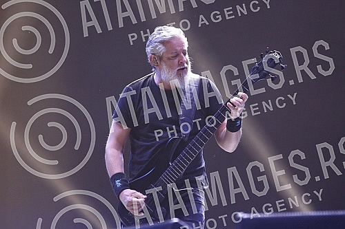 Performance of the Brazilian heavy metal band Sepultura on the Main Stage of the Exit festival.Nastup brazilskog hevi metal bend Sepultura na Glavnoj bini Exit festivala.