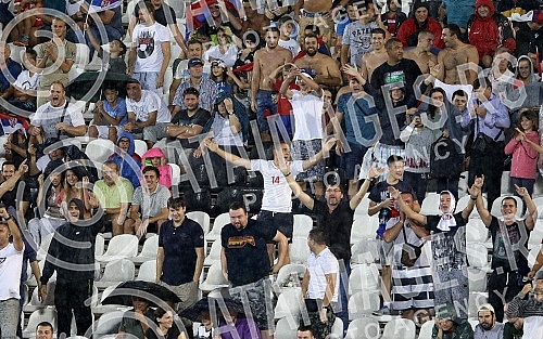 The match between the national teams of Serbia and Moldova within the qualifications for the World Cup in Russia 2018.Utakmica izmedju reprezentacija Srbije i Moldavije u okviru kvalifikacija za Svetsko prvenstvo u Rusiji 2018.