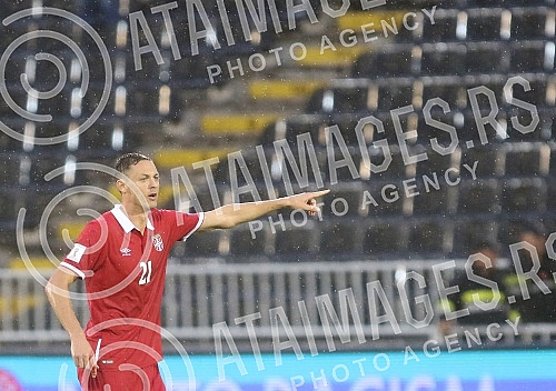 The match between the national teams of Serbia and Moldova within the qualifications for the World Cup in Russia 2018.Utakmica izmedju reprezentacija Srbije i Moldavije u okviru kvalifikacija za Svetsko prvenstvo u Rusiji 2018.