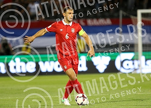 The match between the national teams of Serbia and Moldova within the qualifications for the World Cup in Russia 2018.Utakmica izmedju reprezentacija Srbije i Moldavije u okviru kvalifikacija za Svetsko prvenstvo u Rusiji 2018.