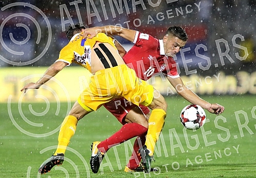 The match between the national teams of Serbia and Moldova within the qualifications for the World Cup in Russia 2018.Utakmica izmedju reprezentacija Srbije i Moldavije u okviru kvalifikacija za Svetsko prvenstvo u Rusiji 2018.