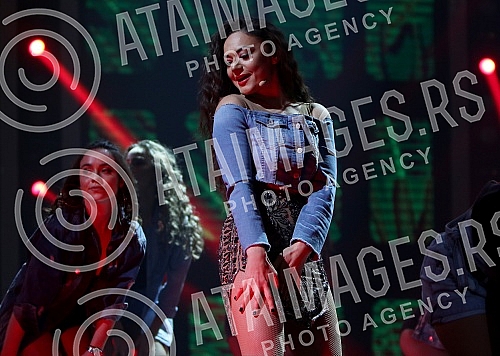 The final of the fourth season of sou program Your face sounds familiar.Finale cetvrte sezone sou programa Tvoje lice zvuci poznato.