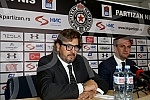 Promotion of new head coach of KK Partizan Andrea Trinchieri.Promocija novog trenera KK Partizana Andrea Trinkijeri (Andrea Trinchieri).