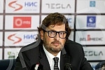 Promotion of new head coach of KK Partizan Andrea Trinchieri.Promocija novog trenera KK Partizana Andrea Trinkijeri (Andrea Trinchieri).